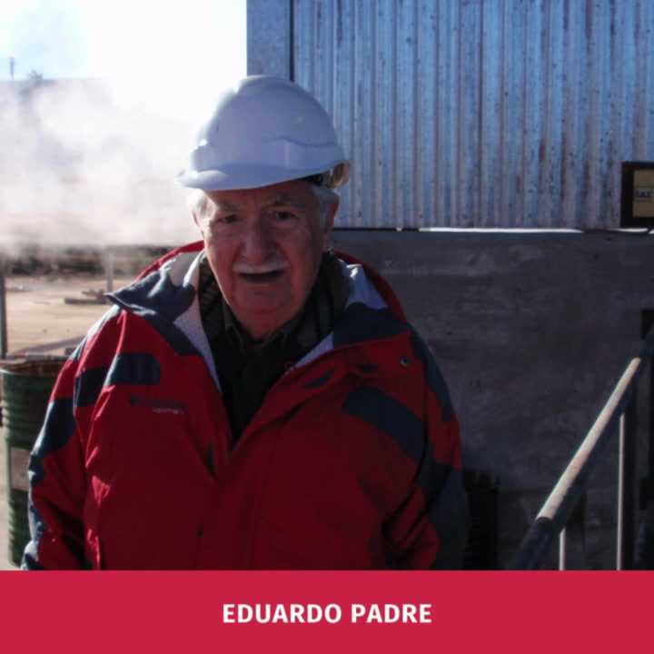 Eduardo padre, fundador de AICO