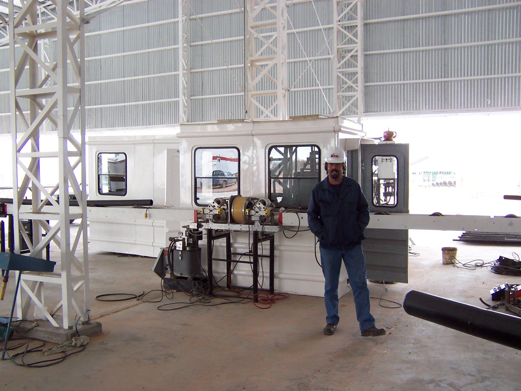 Línea de inspección de tubing en la nave de AICO