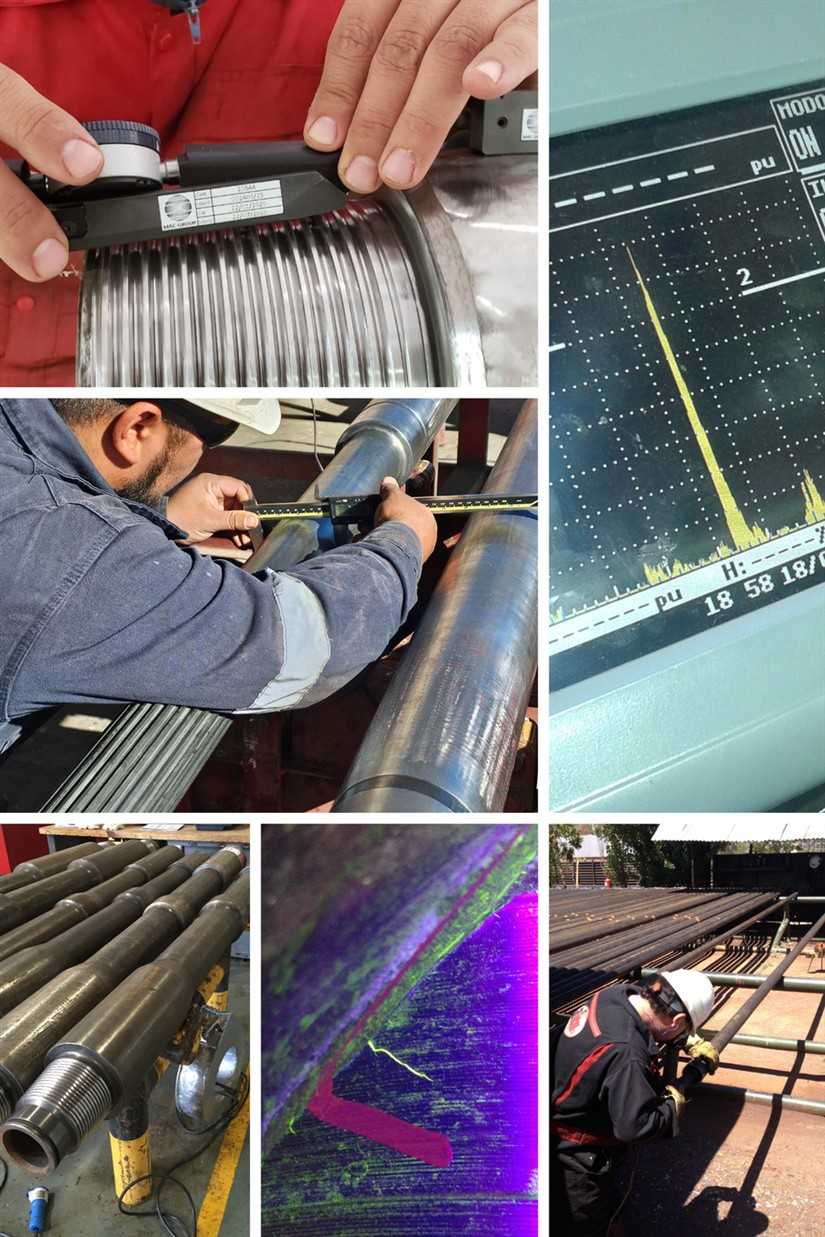 Inspección dimensional de componentes BHA