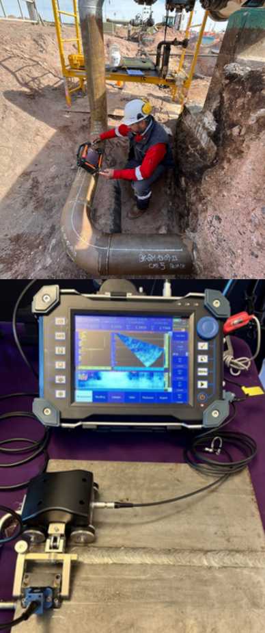 Inspección con ultrasonido Phased Array en ducto